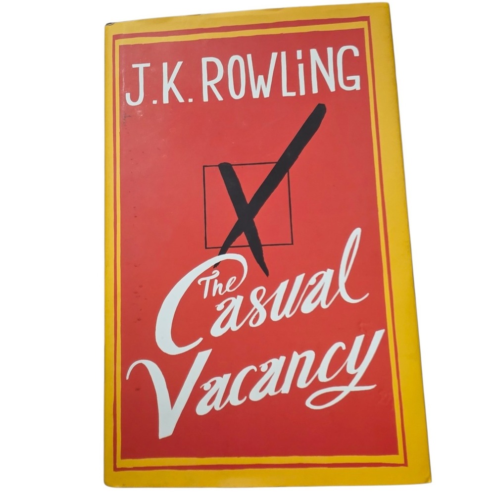 The Casual Vacancy by J.K. Rowling Hardcover Fiction Novel 2012 First Edition